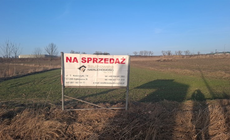 działka na sprzedaż - ZĄBKOWICE ŚLĄSKIE